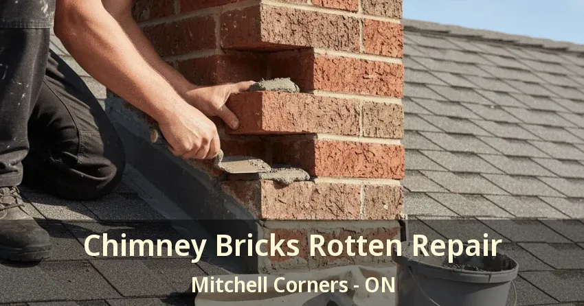 Chimney Bricks Rotten Repair Mitchell Corners - ON