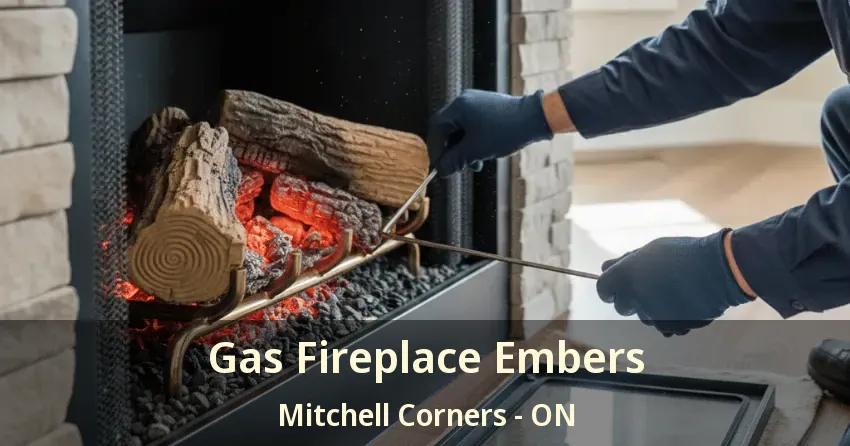 Gas Fireplace Embers Mitchell Corners - ON