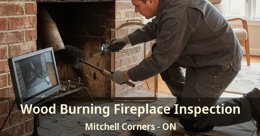 Wood Burning Fireplace Inspection Mitchell Corners - ON